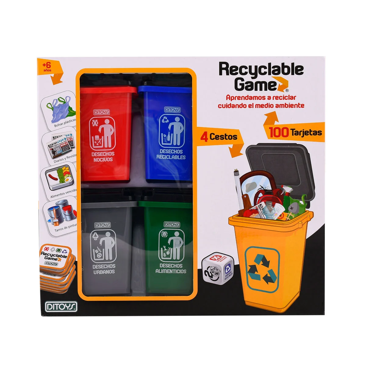 Juego reciclable – Ditoys.