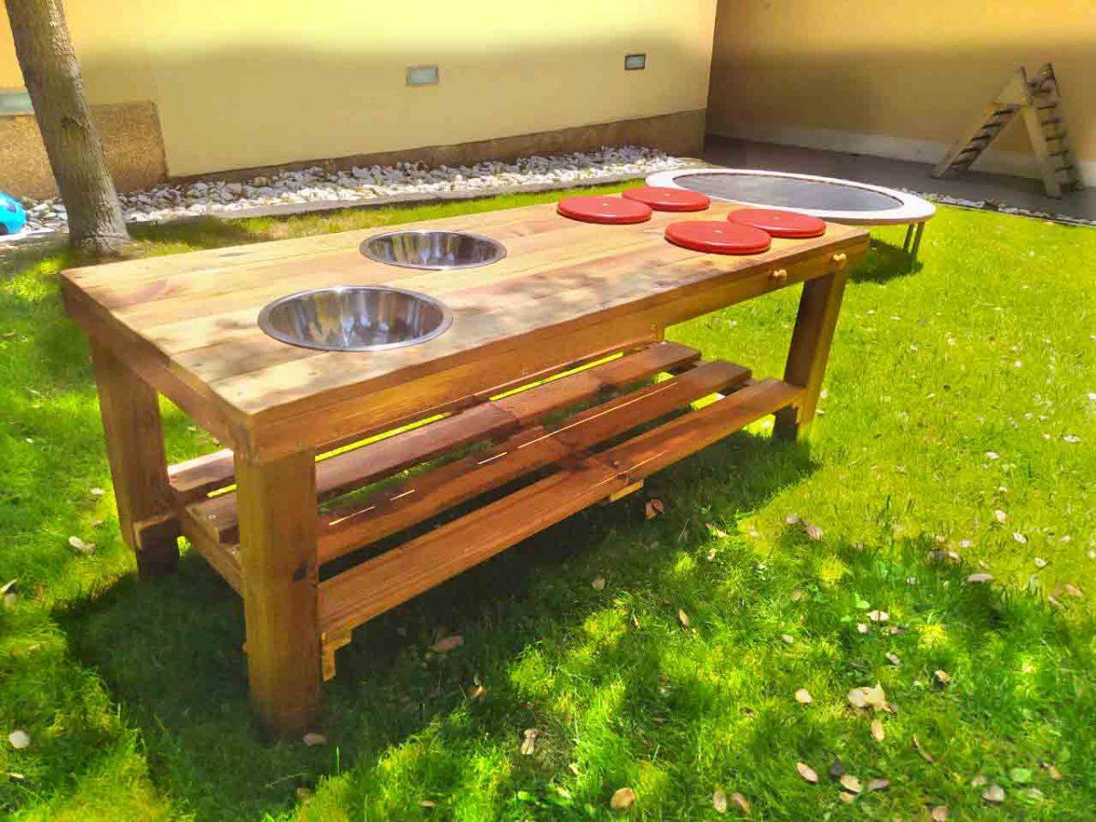 Cocina infantil exterior