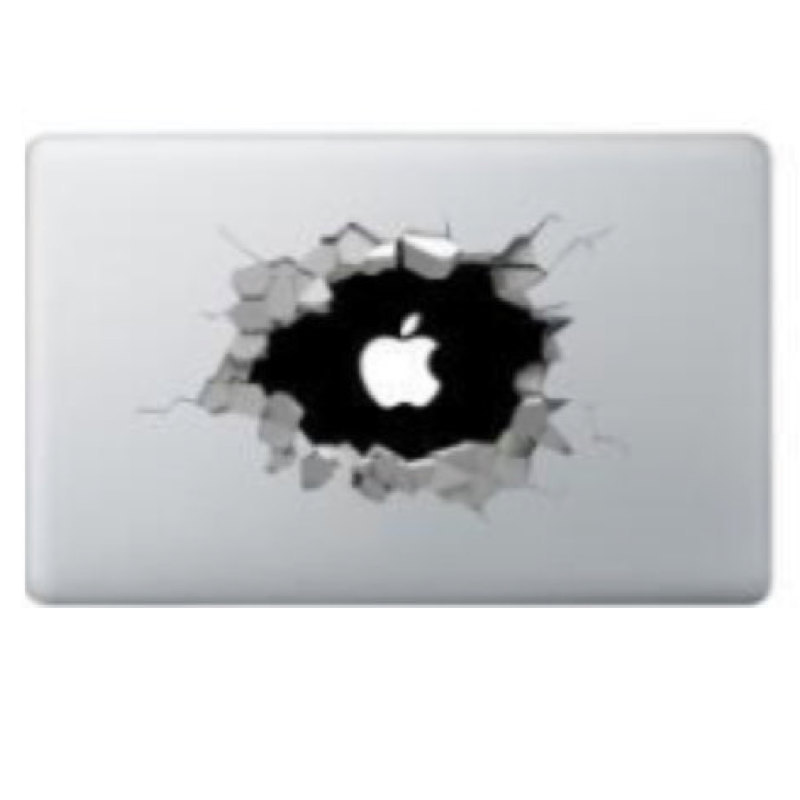 Sticker Macbook Wall Break