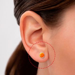 Aretes – Dragon Ball – Esfera de Cuatro Estrellas